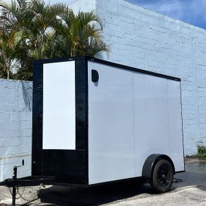 2026 Enclosed Cargo Trailer 6x10 SA BRAND Plycore 0.080