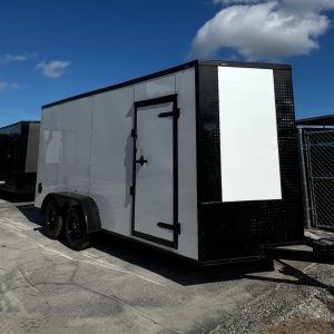 2026 Cargo Trailer Brand 7x16 Ta Tandem Axle PLYCORE 0.080