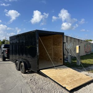 2026 Cargo Trailer Brand 7x16 Ta Tandem Axle PLYCORE 0.080 (SPANISH)