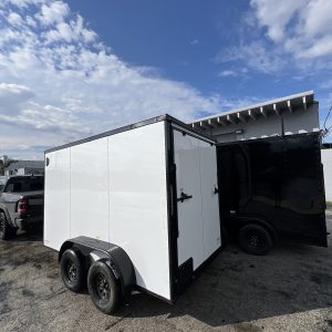 2026 Cargo Enclosed Trailer 6x12 Ta Double Axle Brand Plycore 0.080 (SPANISH)