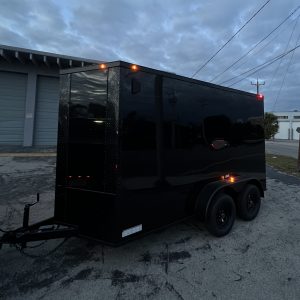 2026 Cargo Enclosed Trailer 6x12 Ta Double Axle Brand Plycore 0.080