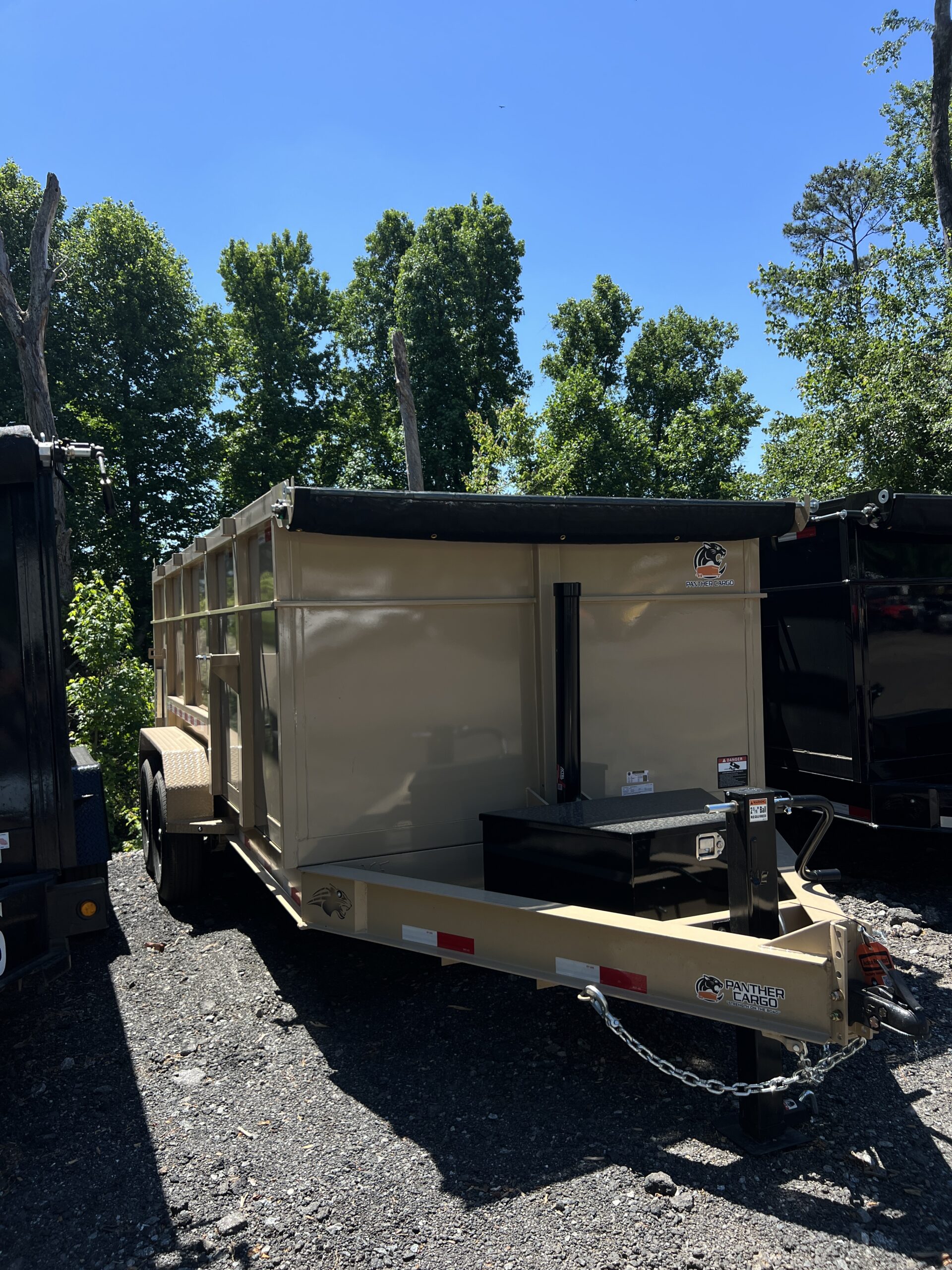2026 7x16 Dump Trailer β BRAND π πͺπ»π₯ GPS TRACKED π(TAN)
