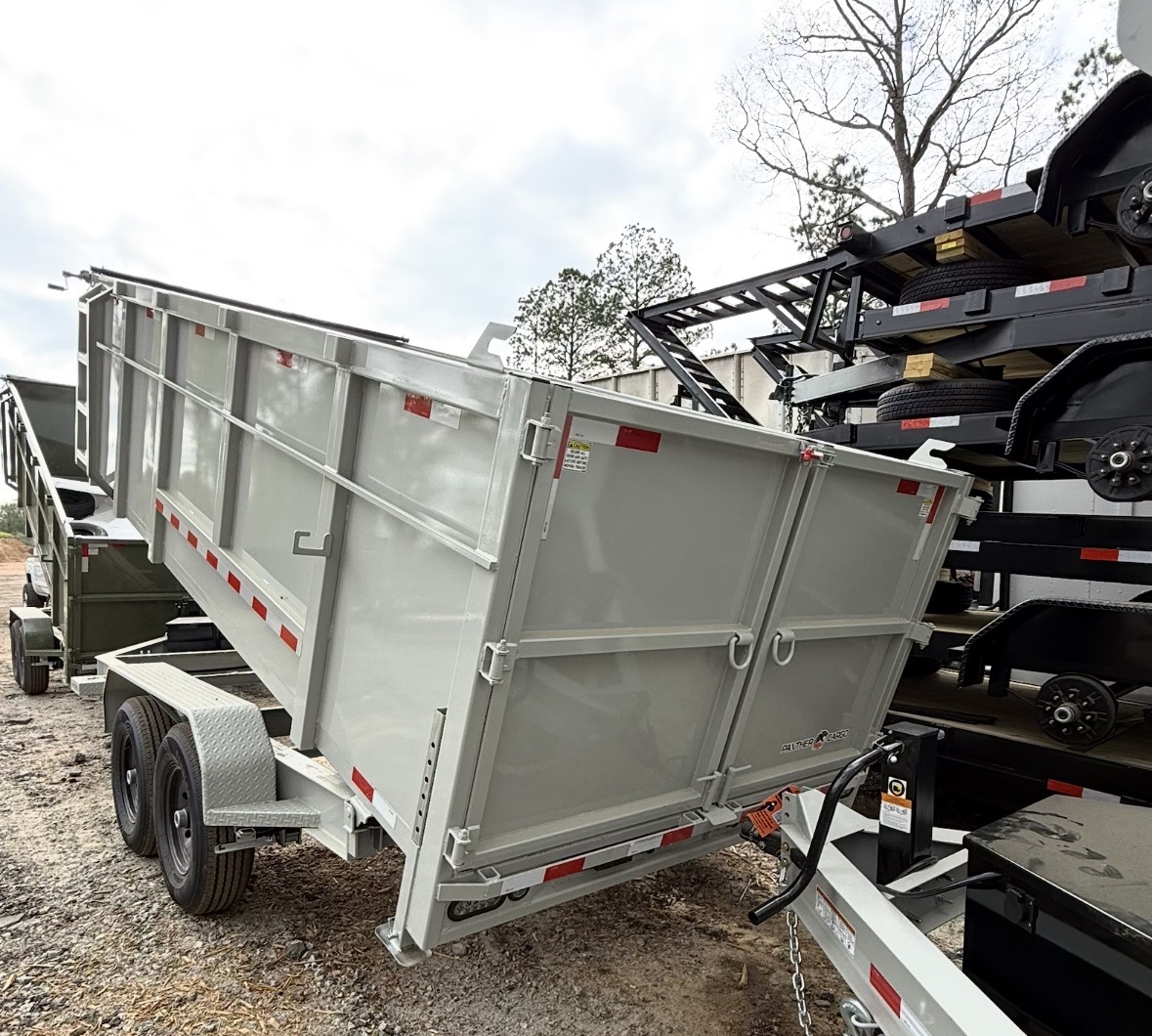 2026 7x16 Dump Trailer β BRAND π πͺπ»π₯ GPS TRACKED π(ATRACITE GREY) - Image 3